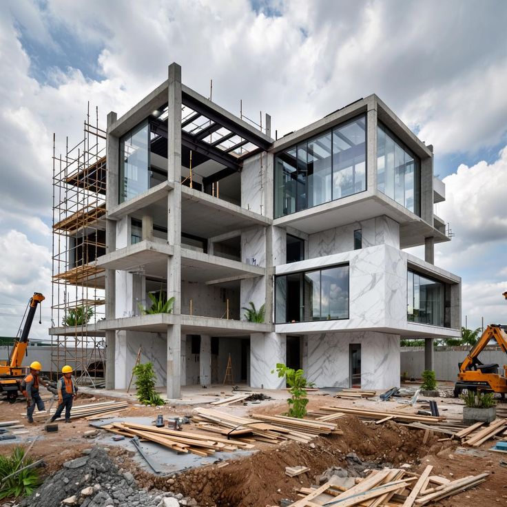 Building construction company in Bangalore - Omkar Group site